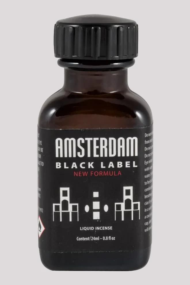 Попперс AMSTERDAM BLACK LABEL 24 мл — флакон