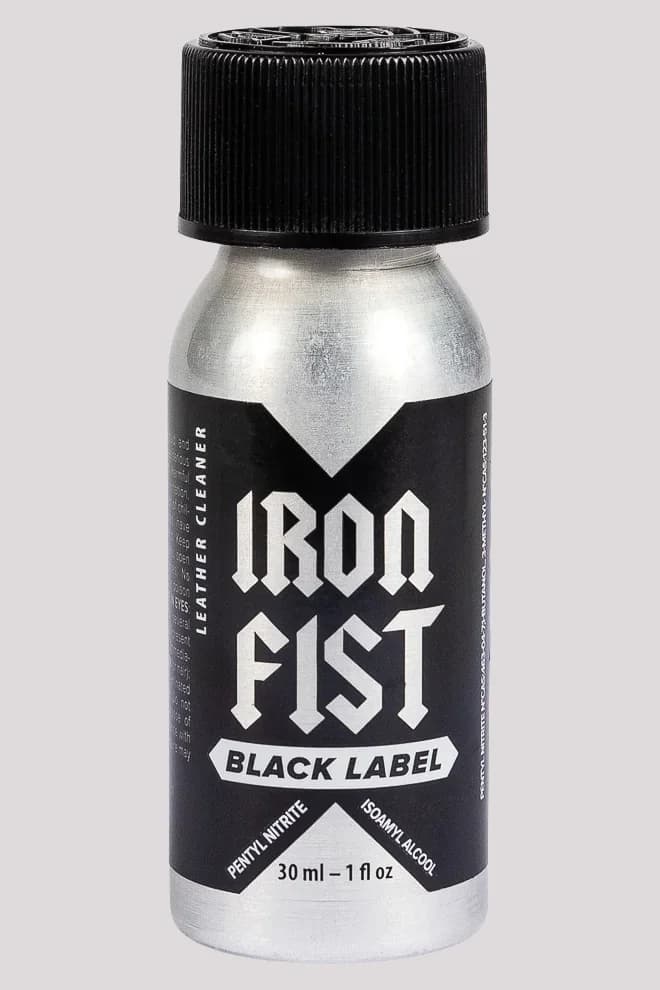 Попперс IRON FIST BLACK (METAL) 30 мл — флакон